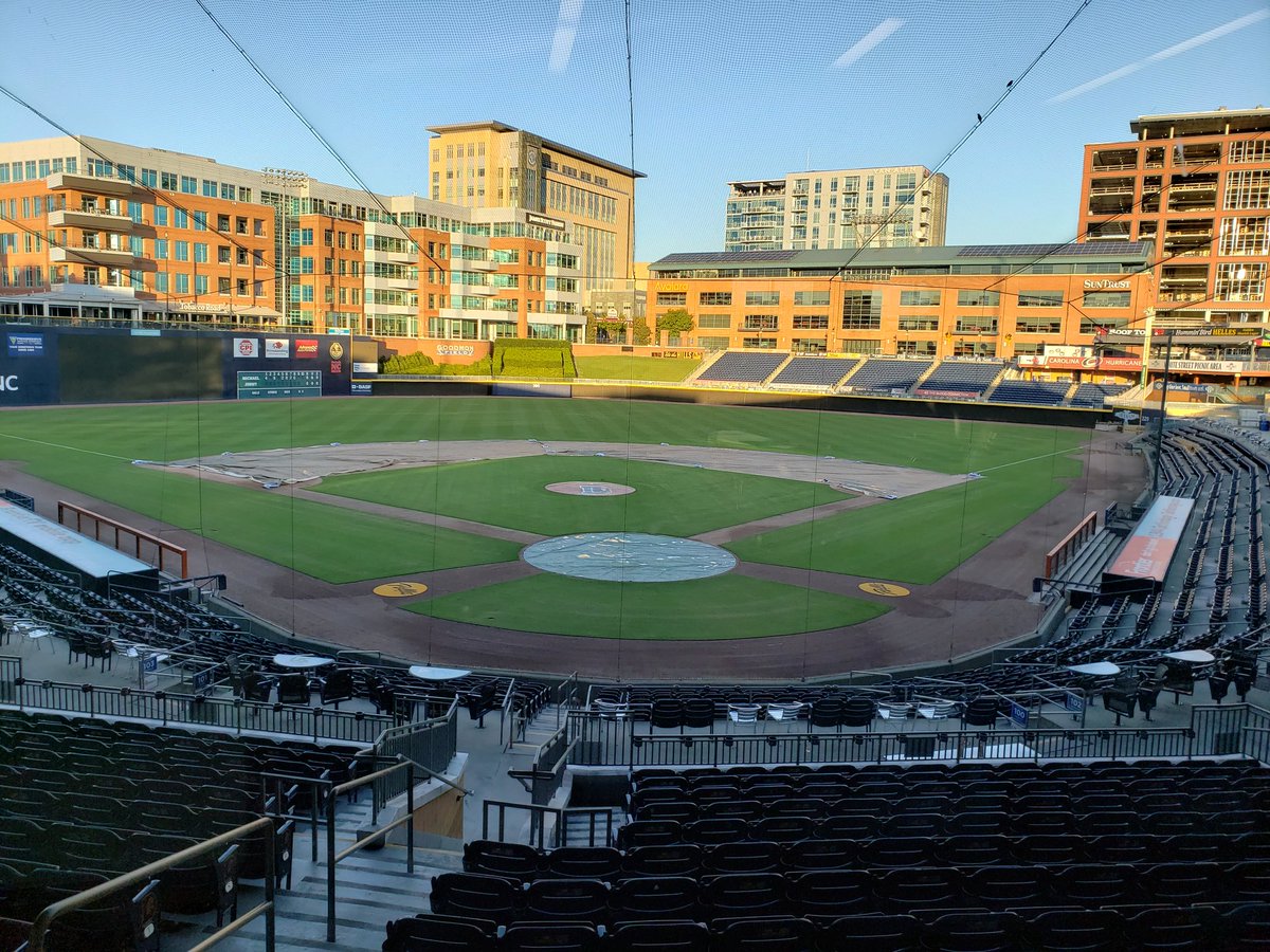 bbethbryan's tweet photo. Ready to kick off a great #CPMA2019 conference in style at @DurhamBulls stadium. @WalterPMooreEng https://t.co/Om3lt59CAj
