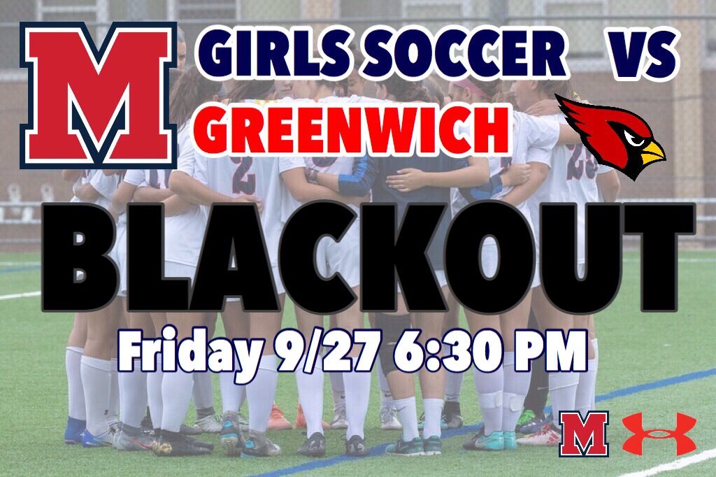 senators_pride's tweet photo. 🚨FRIDAY NIGHT 6:30PM @ THE CRIB GIRLS SOCCER VS GREENWICH BLACKOUT⚫️🚨⚽️ https://t.co/SpOsP0M23e
