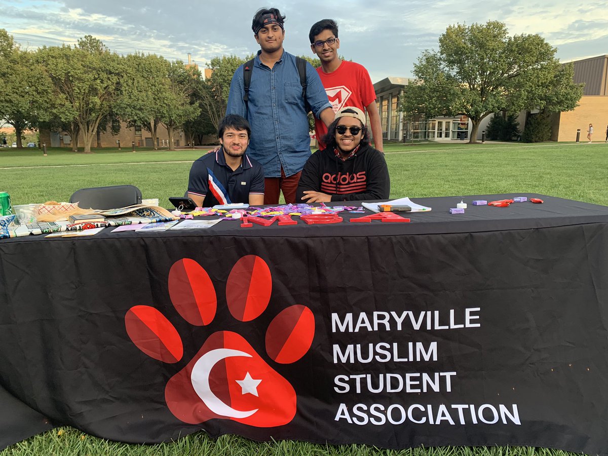 Student orgs representing at #CulturalFestival #MaryvilleHomecoming