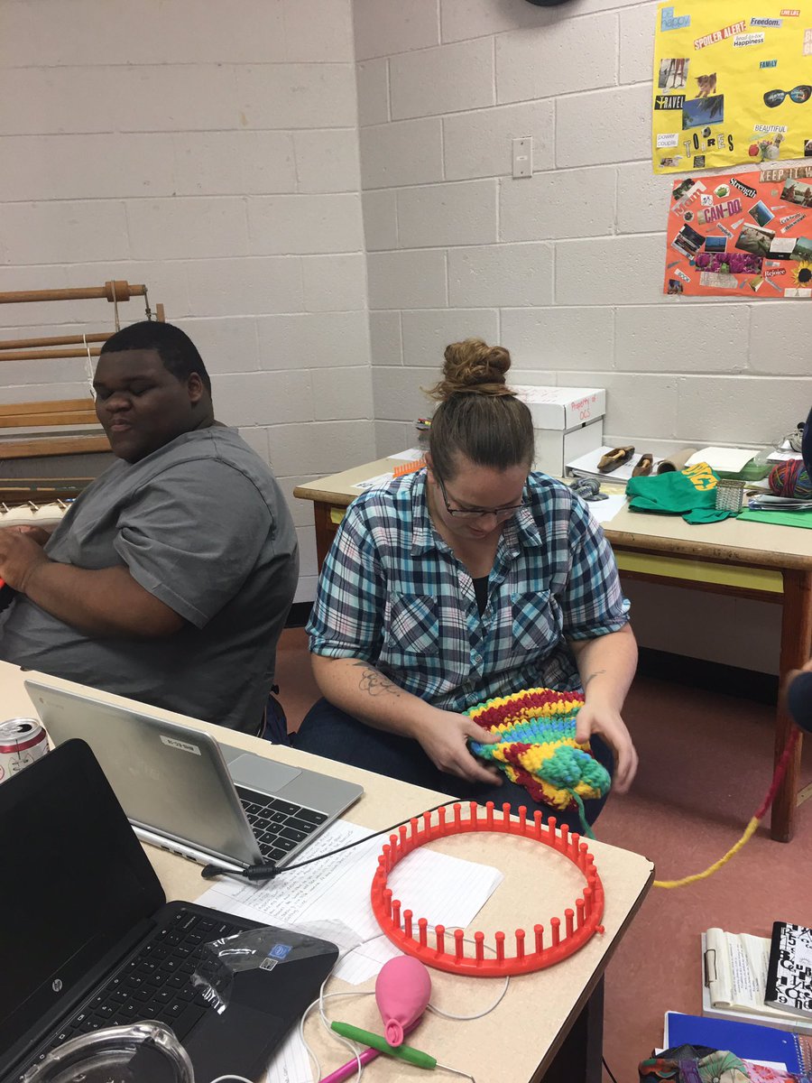 FLBartholomew's tweet photo. School based enterprise. Getting ready for Franklin County Schools EC Lunch and learn. #almostChristmas https://t.co/ee04tCto16