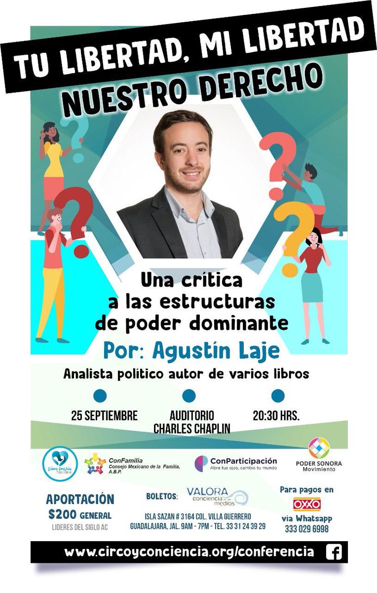Mañana estaré en Guadalajara dando la última conferencia de la gira mexicana!!!! 
Acá toda la información!