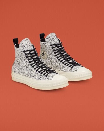 unisex boucle wool chuck 70 high top