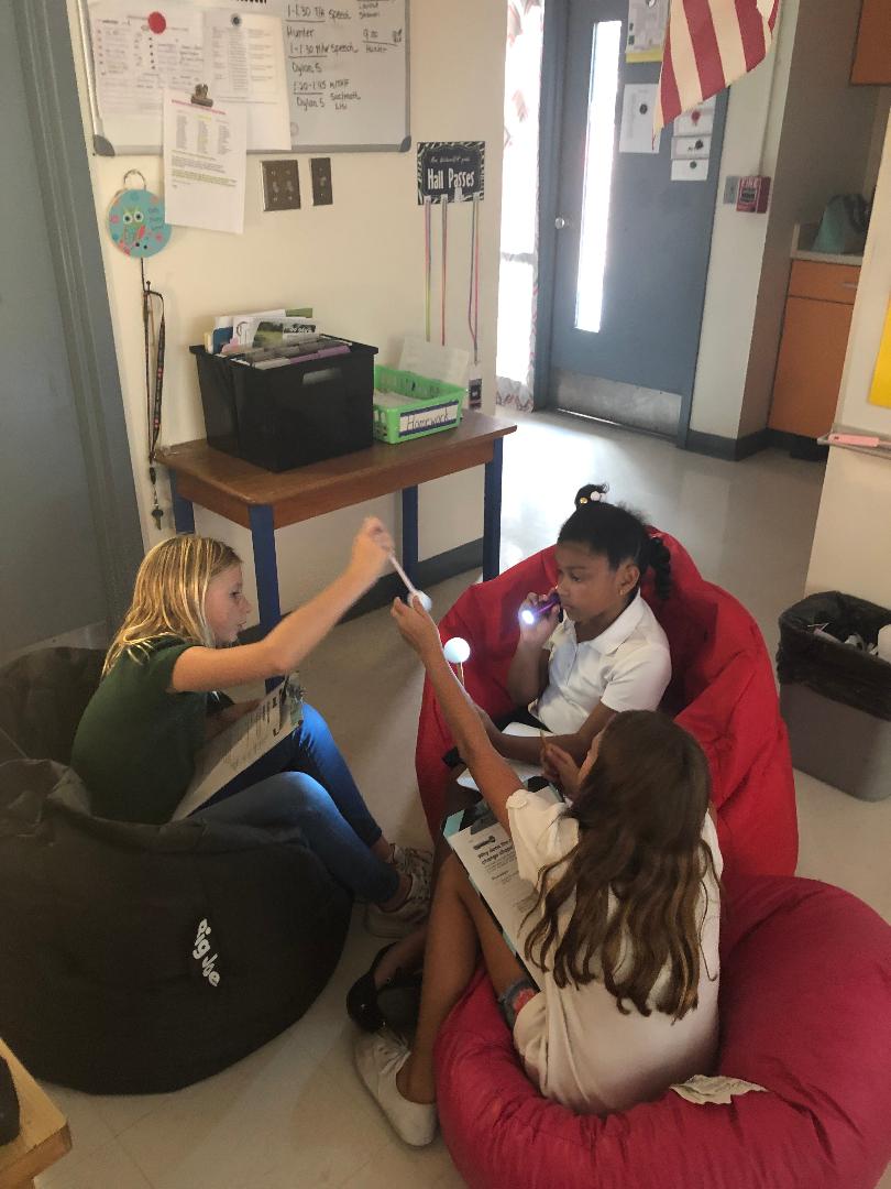 sparksmate's tweet photo. How are moon phases created? We found out first hand! @sugarmillpride @VCSscience #learninginaction https://t.co/uJqGhmLlsq