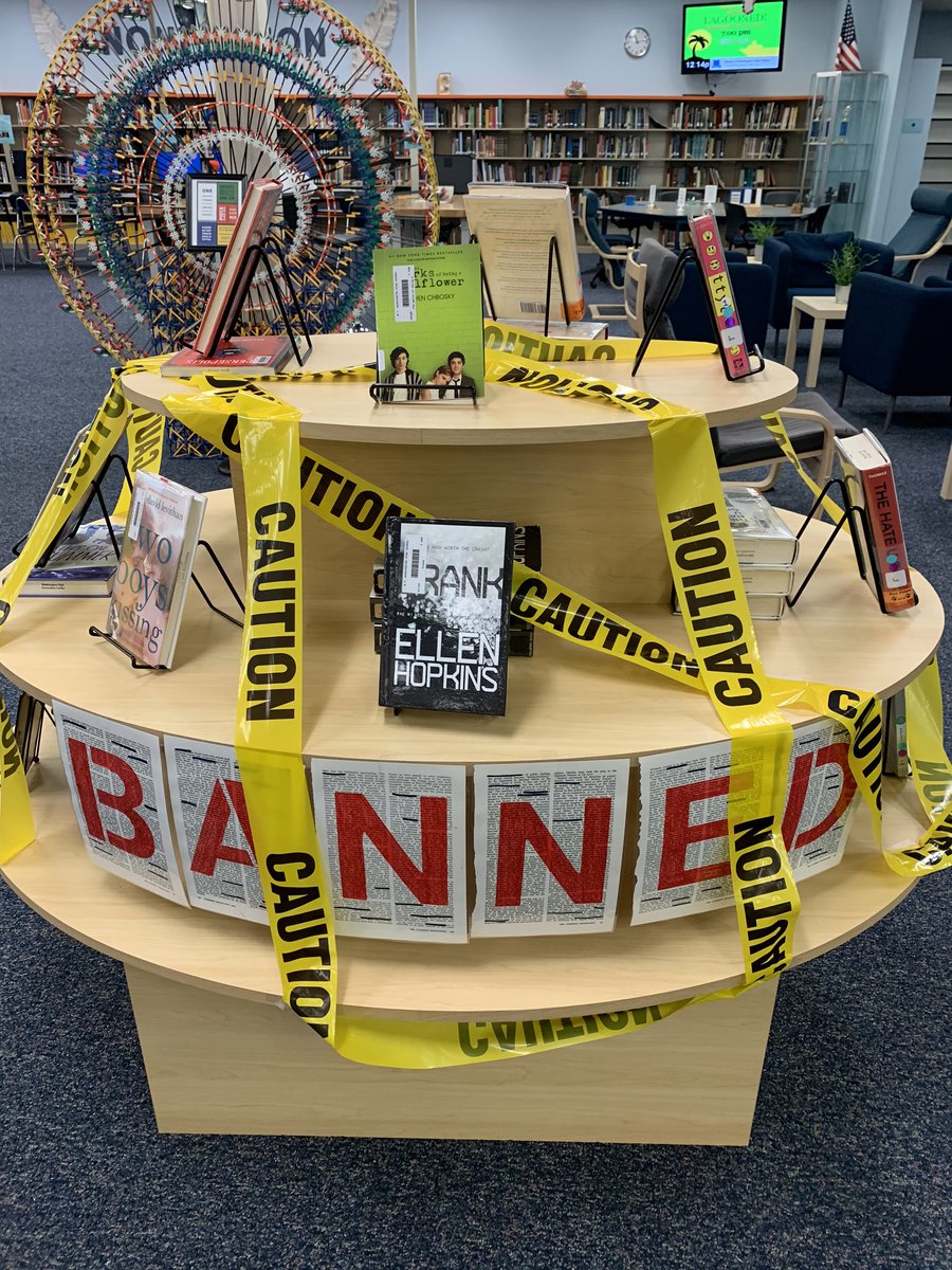 Anyone else love Banned Books week? We are doing a Banned Books trivia contests and scavengers hunts this week!