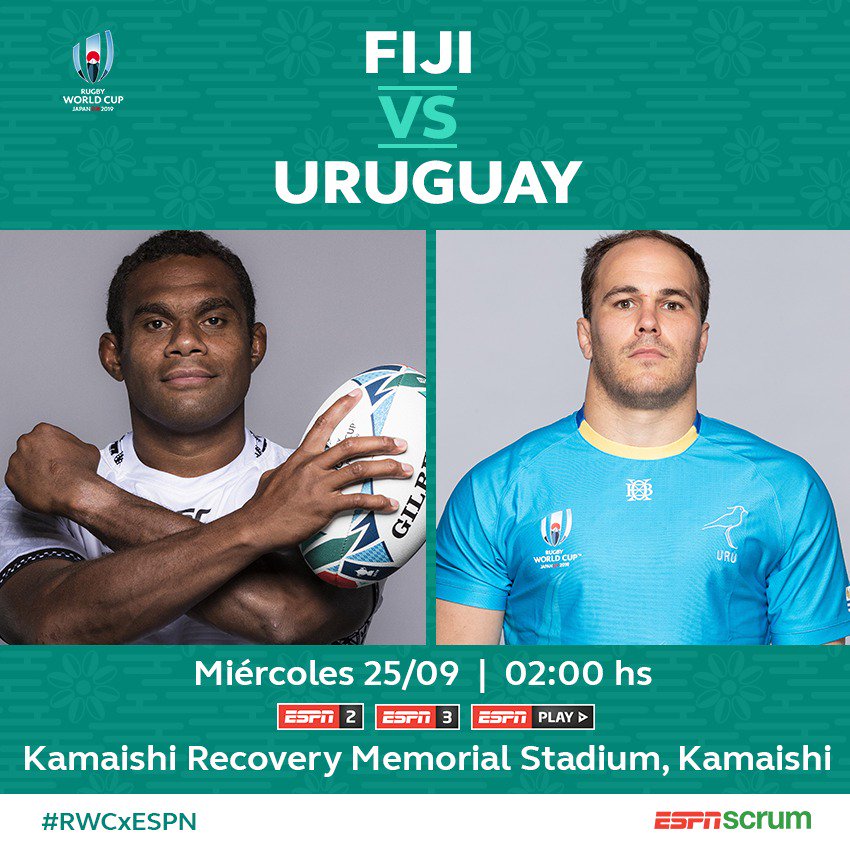 albanesediego's tweet photo. Un gran abrazo a LOS TEROS @RugbyUruguay en su debut y esta RWC!

Emociona saber lo que se esfuerzan para estar hoy donde están.

La gran mayoría de ellos trabajan, estudian y entrenan día a día.

Sigan soñando muchachos,  disfruten mucho, y como siempre, dejen todo! https://t.co/EGqjoyiOto
