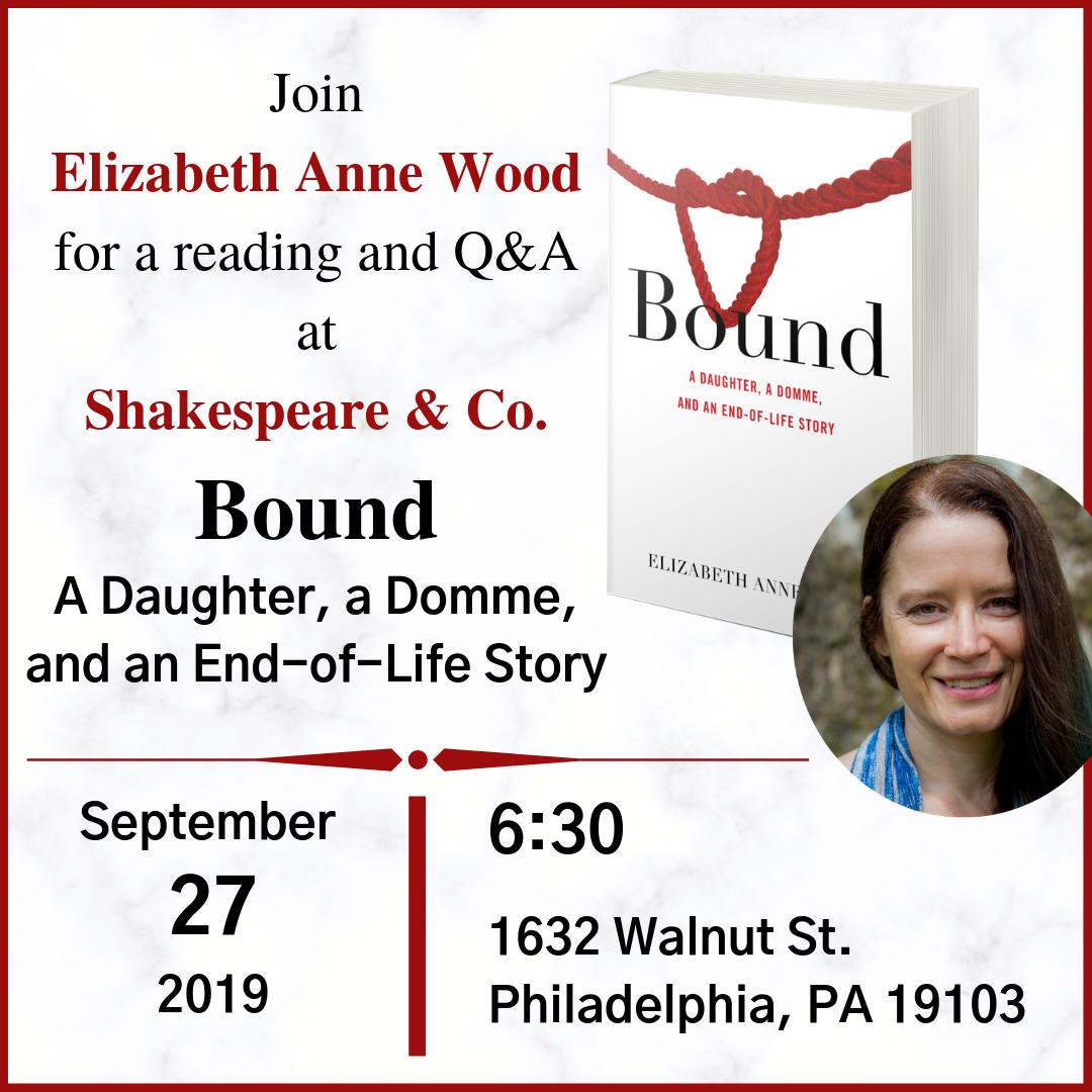 elizabethSITPS's tweet photo. I’m closing out #SexualFreedomWeek with a book reading at Shakespeare & Co. in Philadelphia. Not in Philadelphia? Share your favorite quotes from “Bound” and tag me along with the hashtag #SexualFreedomWeek!
https://t.co/HPvhTTE3ac https://t.co/AVwYWM7VIU