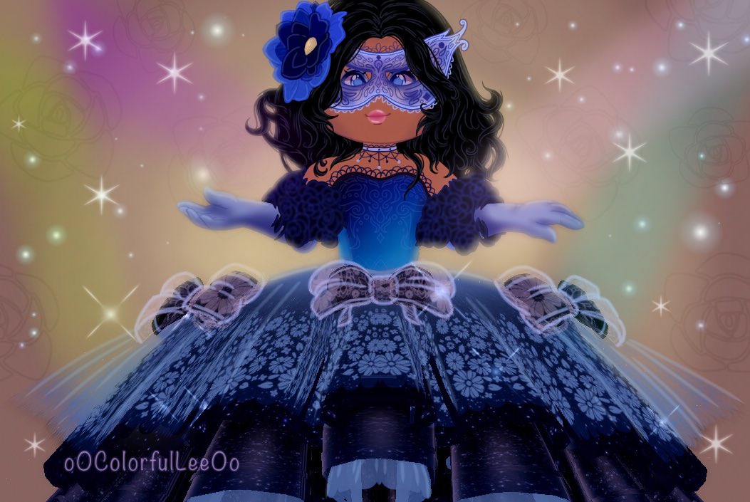 Oocolorfulleeoo On Twitter The Masquerade Ball Tonight Is Gonna Be A Good Night This Took Me A Whole Day For My First Serious Edit I Like It Nightbarbie Kateka22 Cybernova Ushiesu - roblox royale high ball