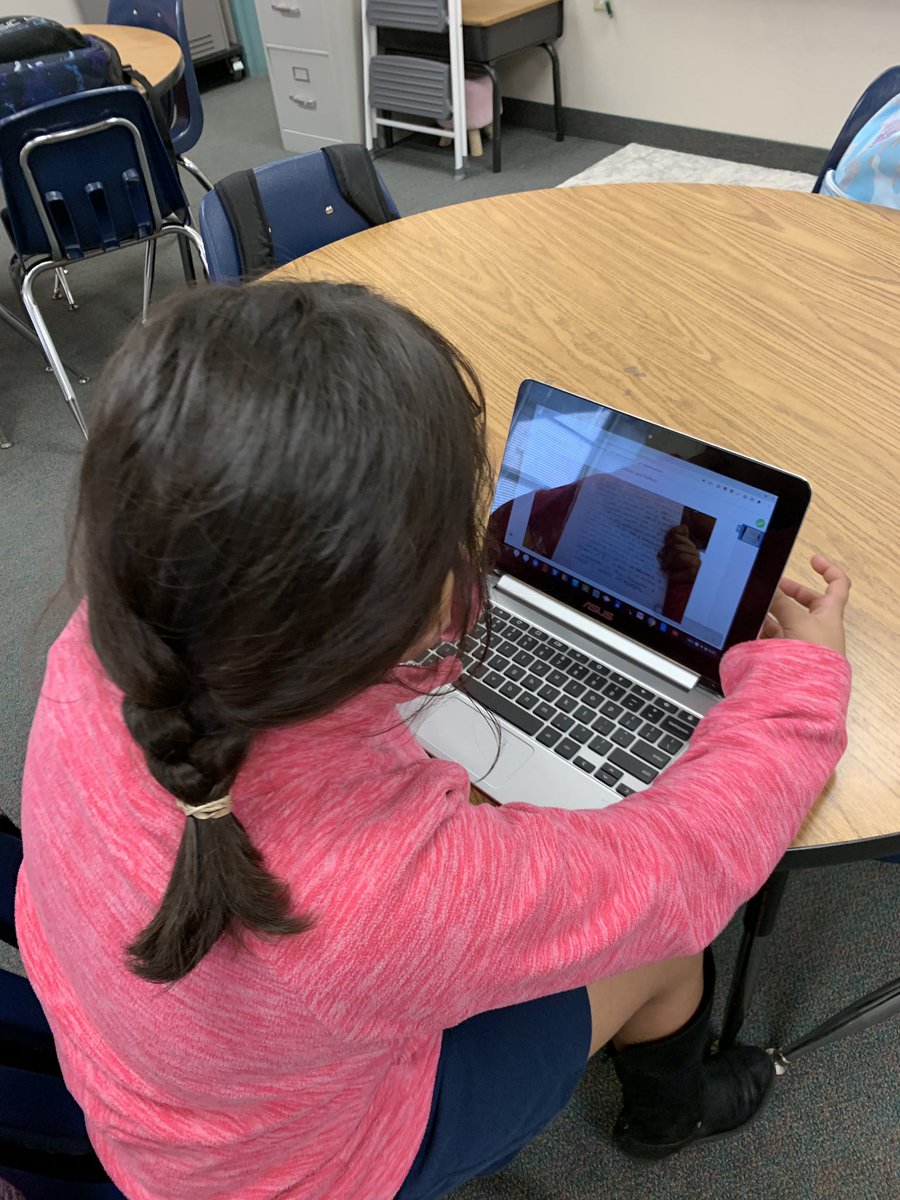 porterkarin's tweet photo. Central Authors sharing how they are revising their writing today in SeeSaw. #growingourwriting #DLSEDventures @CentralCFB @CFBDLS https://t.co/DRHOi5rWMa