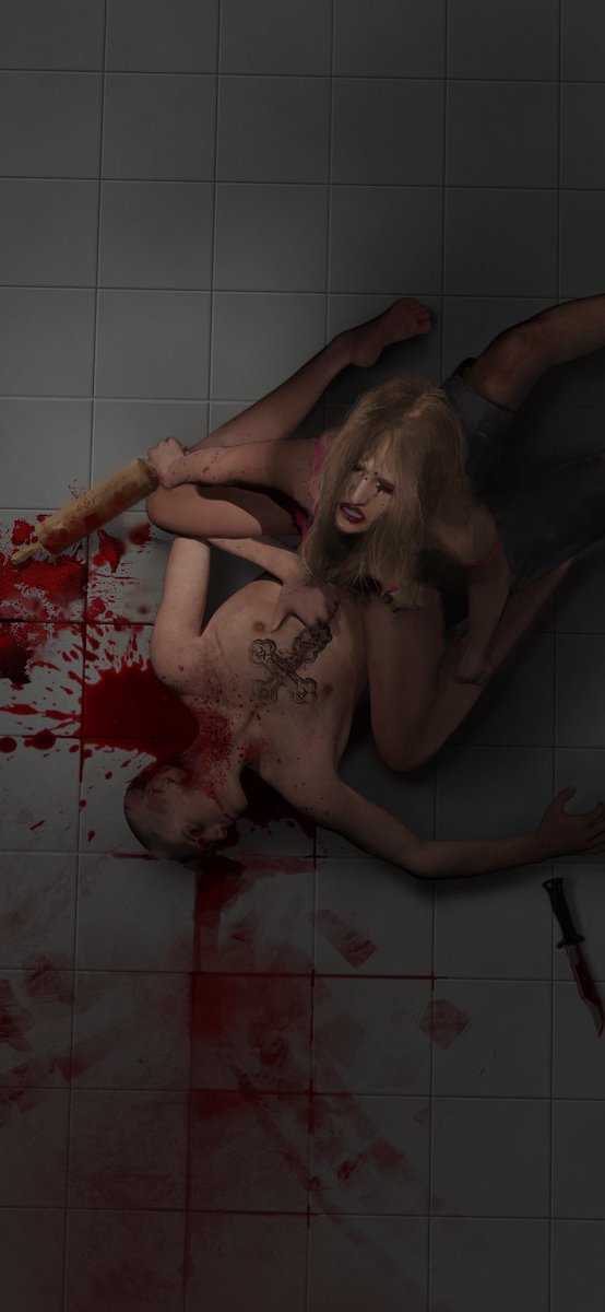 impossibleChuck's tweet image. 0924 practice #artwork #photoshop #dazstudio #rollingpin #slay