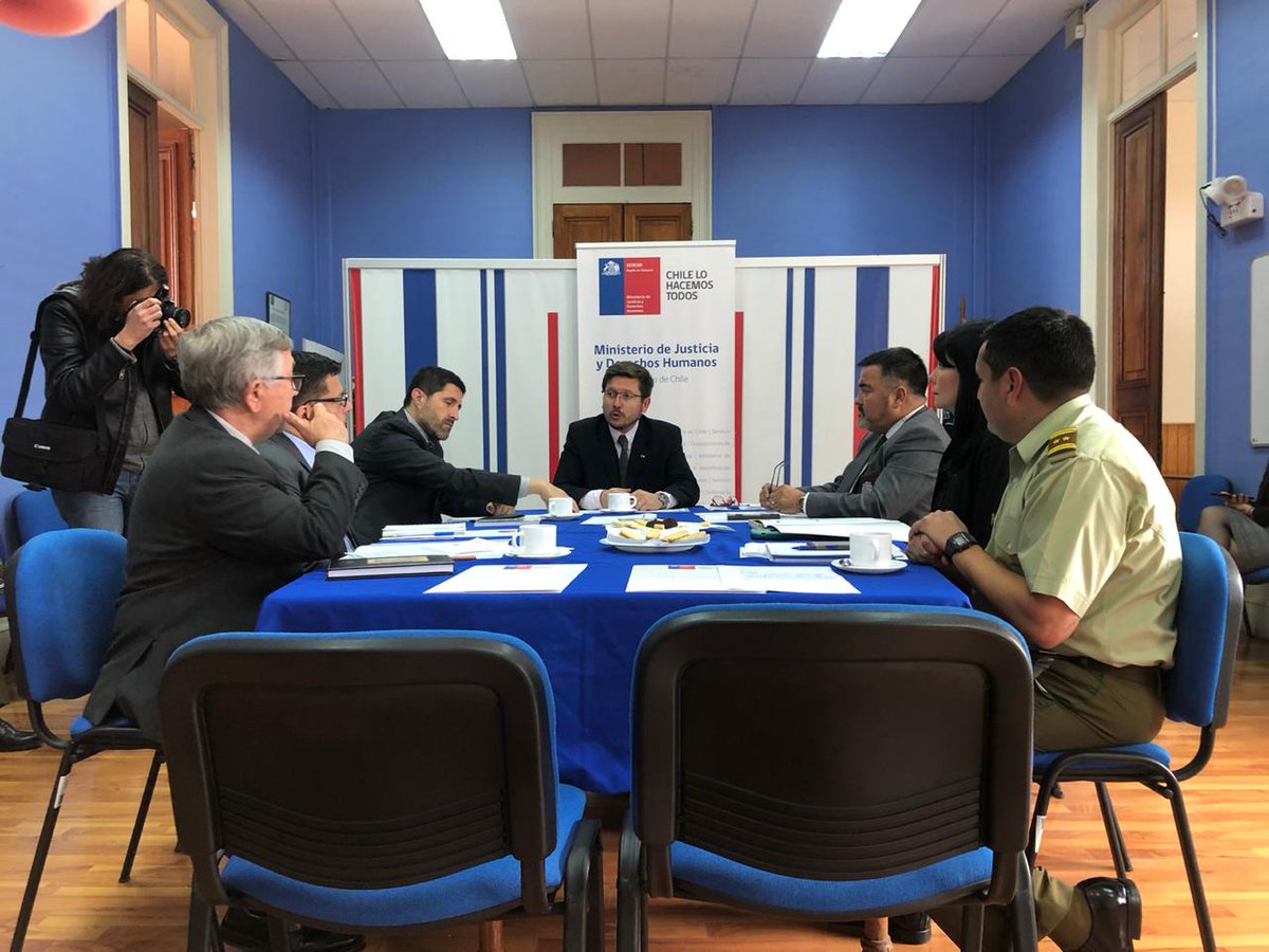 PDI_Tarapaca's tweet image. Prefecto Provincial de Iquique (S) participó en Sesión de la Comisión Regional de Coordinación del Sistema de Justicia Penal, donde se trató principalmente sobre el último estado de avance antes de la implementación de la Ley 21.057.
#CEIV