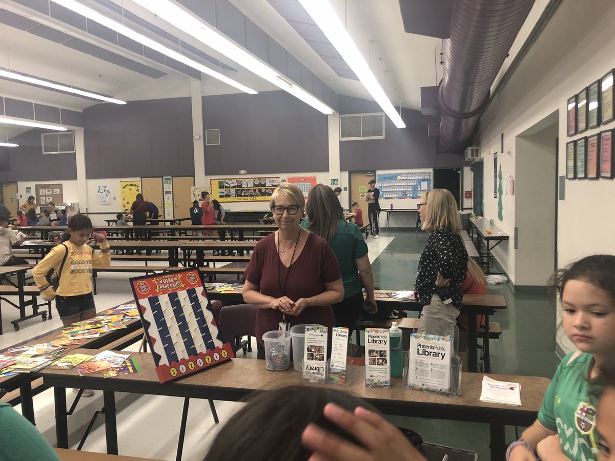 Phoenix Public Library is camping out too