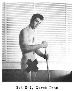 creatureblackl1's tweet photo. Derek Dean [Photos by Anthony Guyther for Vulcan Studio] Taken in New York but attributed to Continental Artists aka Continental Studios, based in Washington, DC, 1956 or later #derekdean #anthonyguyther #vulcanstudio #continentalstudios #vintagemen #uncut https://t.co/mfCc0HtT6L
