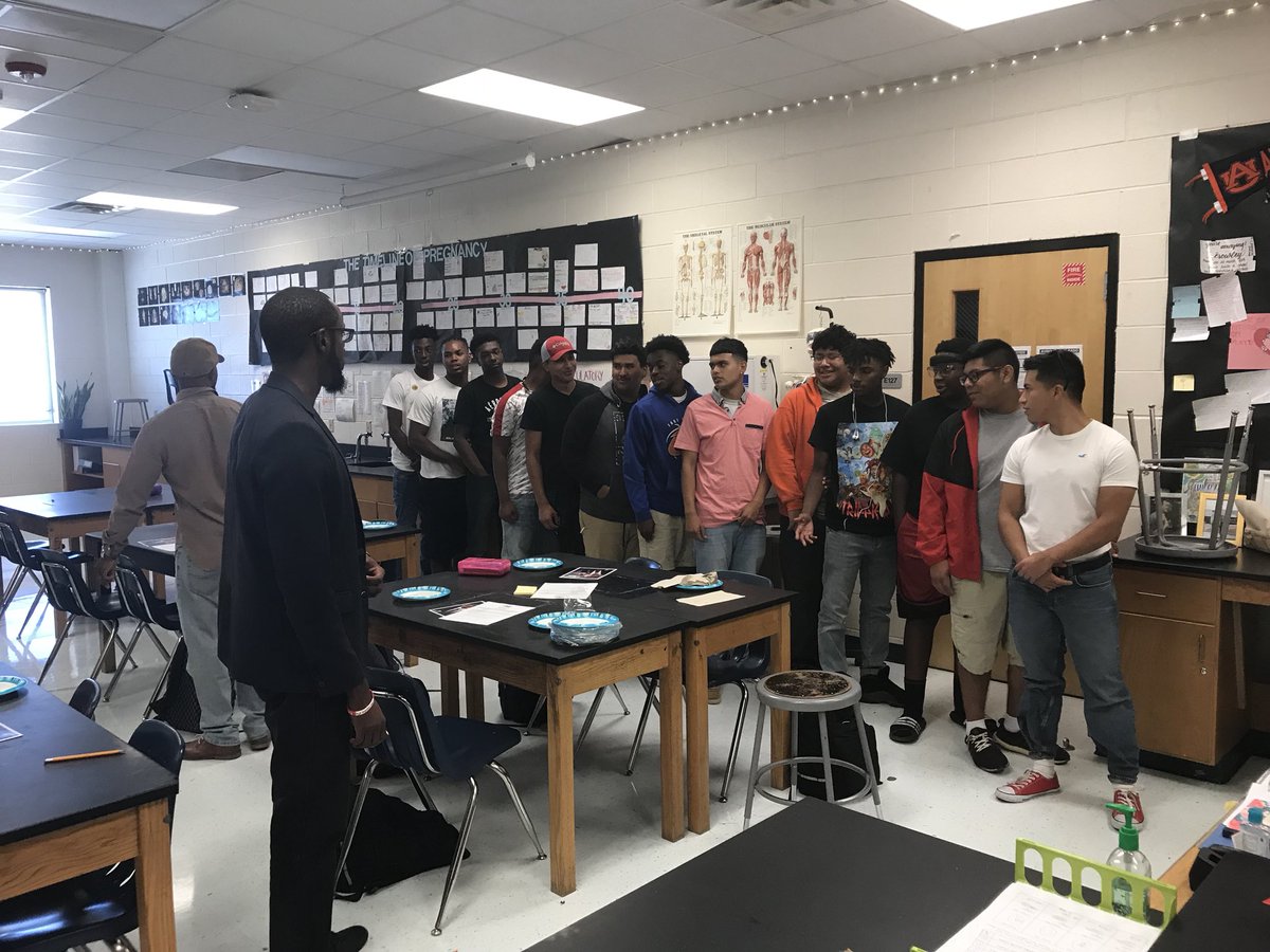 My Brother’s Keeper is back up and rolling @South_Hills_HS. Can’t wait to see what these young men accomplish this year!