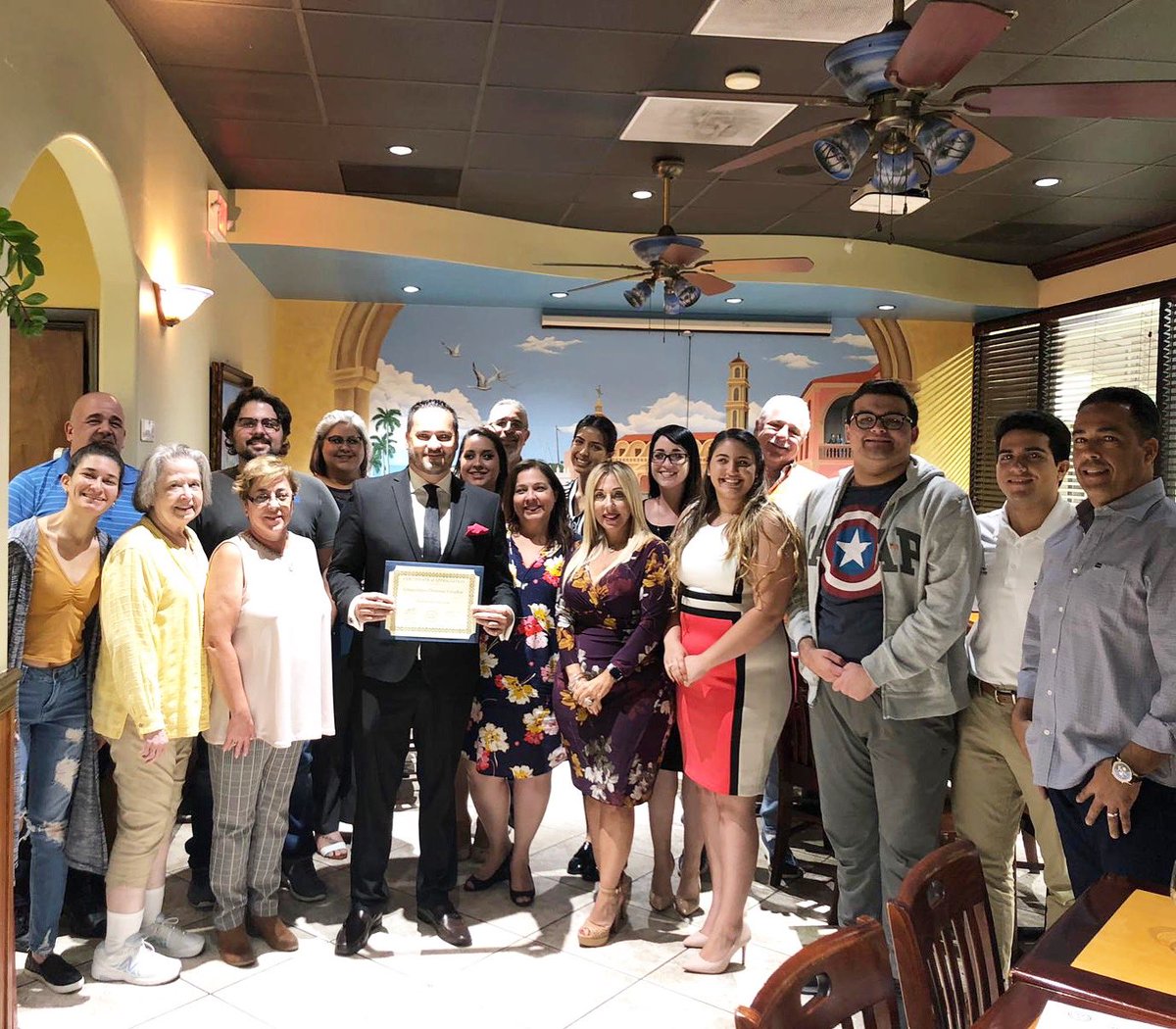 BibiPotestadFL's tweet photo. It was a pleasure attending the @WestEndGOP meeting this month! It was great seeing so many familiar faces and hearing about all the amazing work that Community Councilman Christian Cevallos is doing in our community. 🇺🇸

#HD105 #ANewGenerationOfLeadership #PotestadFor105 #WEGOP https://t.co/USk0voHdgW