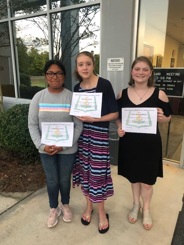 RedHawk4eons's tweet photo. I was blessed to support 3 of my former 6th graders at tonight's Board Meeting, as they were recognized by the state of South Carolina as 3 of the 15 students, in Aiken County, that scored above the 95th percentile on their Duke Tip Assessment.
#WhyITeachLMMS #ILoveMyJob #UPR https://t.co/uWjX7tM6pF