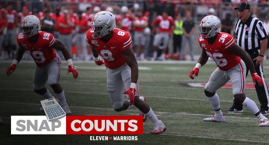 11W's tweet image. 97 different players saw the field for Ohio State on Saturday as the Buckeyes took their starters out of the game at halftime of their 76-5 win over Miami (Ohio). 11w.rs/2mRrlJP