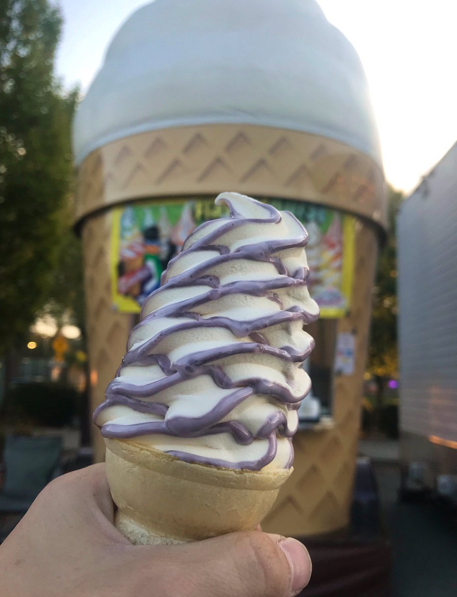 TwistdKs's tweet photo. Come try our new flavor this weekend! Purple Grape! 🍇 
#twistedks #twistdks #twistedkssoftserve #icecream #softserve #icecreamcone #flavorburst #flavor #flavors #consession #consessionstand #fair #fairs #cone #dippedcone #dessert #dolewhip #disneydolewhip #dole #purplegrape https://t.co/mh5We7EvDw