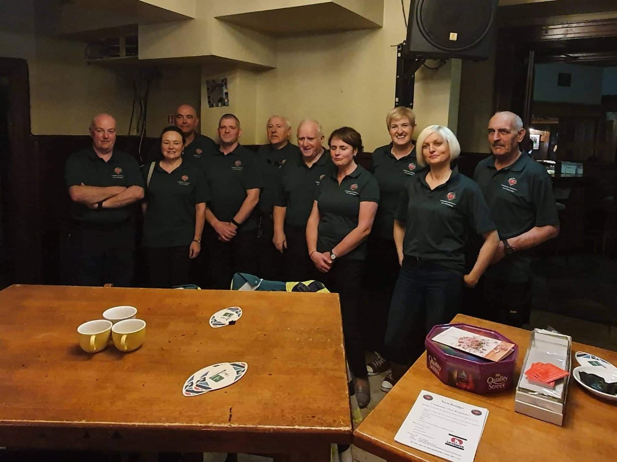 Great evening at our launch party on monday, great to see such great support from the community and local business in the town, a good turn out and a good night was had #newbridge #cfr #cfrireland #community