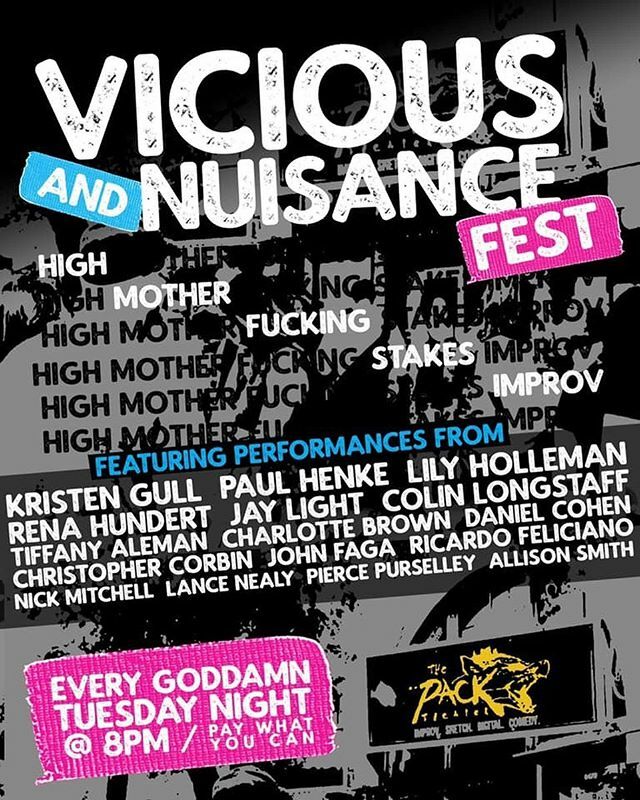 Vicious_Improv's tweet photo. We get to play with our BFFs @nuisanceimprov every week. Pretty much living the dream over here! #improv #improvcomedy #thingstodoinla #hollywood #losangeles #lacomedy #laimprov #lathtr https://t.co/bnKubSv0BP https://t.co/NPIEkNEE3s