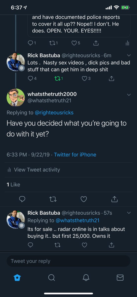 Now Aaron has done this man’s podcast and a visit to LA is planned to hang and return the phone. This is sick and a sad example of two opportunists coming together. Rick has since deleted many incriminating tweets but we had a few saved, fortunately which I will share below.