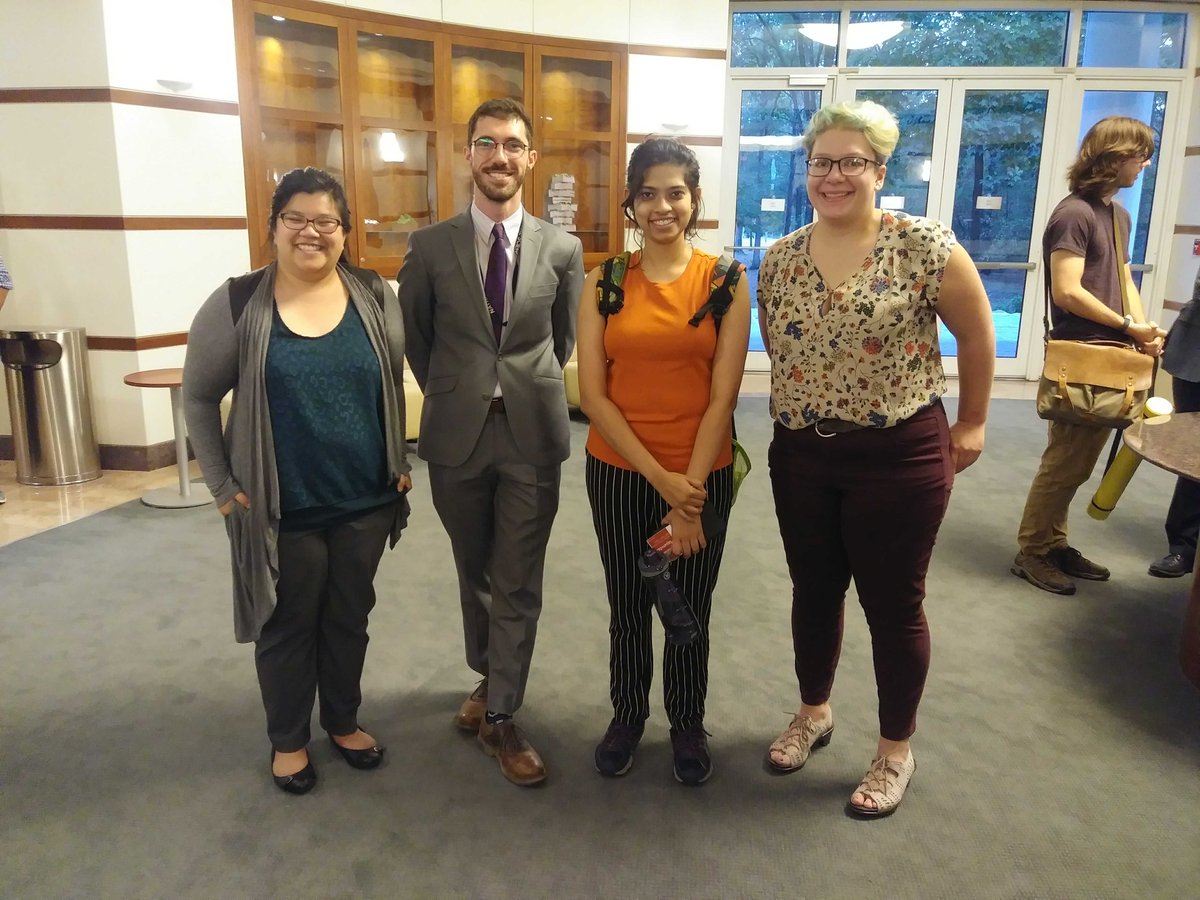 SciPolNetwork's tweet photo. NSPN members were on the #scipol panel and in the audience at #ComSciConAIP! #SciComm and #SciPol together! https://t.co/BpIAyo3Y5b