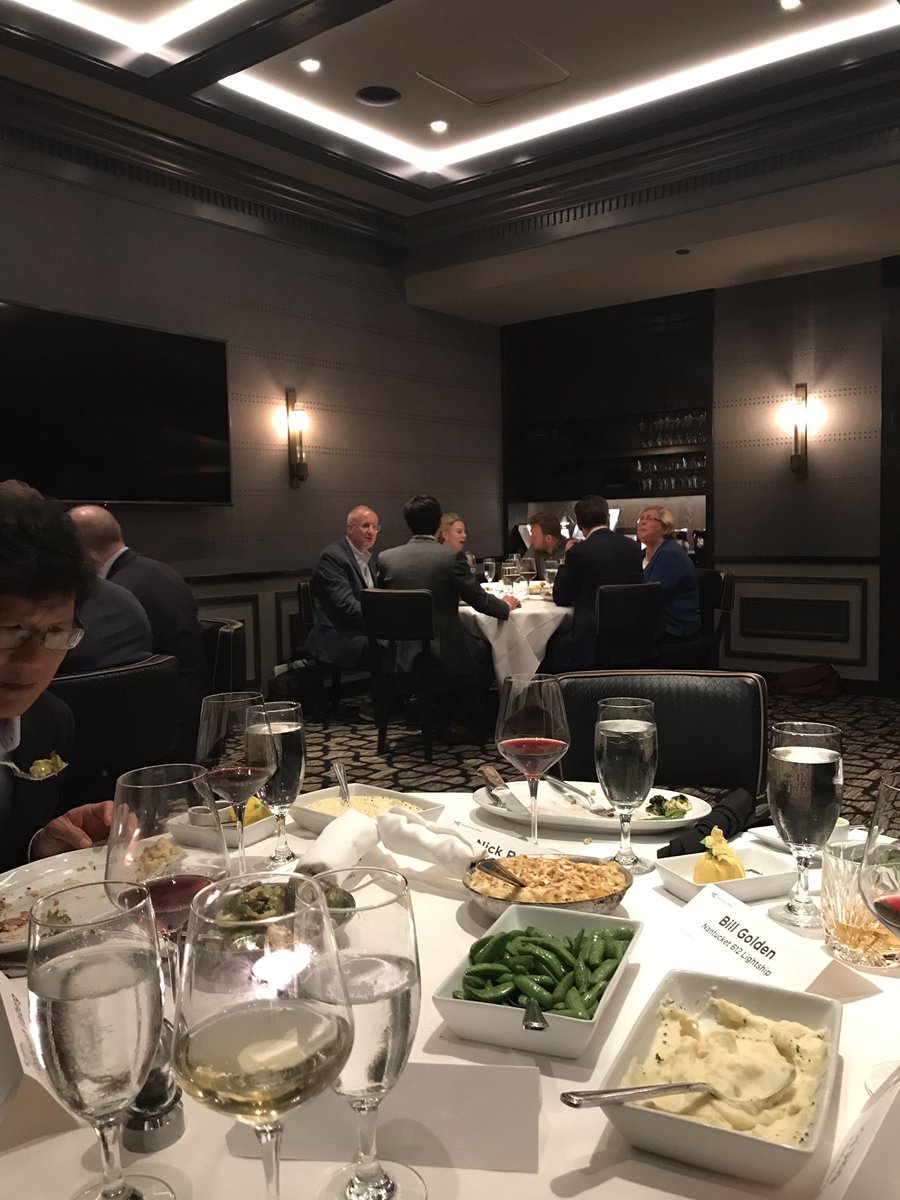 MrtnGmz13's tweet image. Fantastic day representing @goodwinlaw attending the Marine Money investor forum and a great dinner at Mastro&apos;s Ocean Club to kick off the @MassChallenge BlueTech initiative. Lots of opportunity for technology companies to disrupt the maritime industry in Boston. #goodwintech