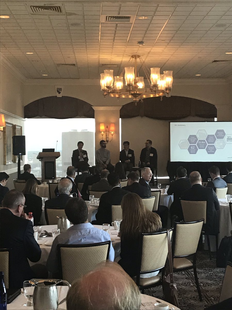 MrtnGmz13's tweet image. Fantastic day representing @goodwinlaw attending the Marine Money investor forum and a great dinner at Mastro&apos;s Ocean Club to kick off the @MassChallenge BlueTech initiative. Lots of opportunity for technology companies to disrupt the maritime industry in Boston. #goodwintech