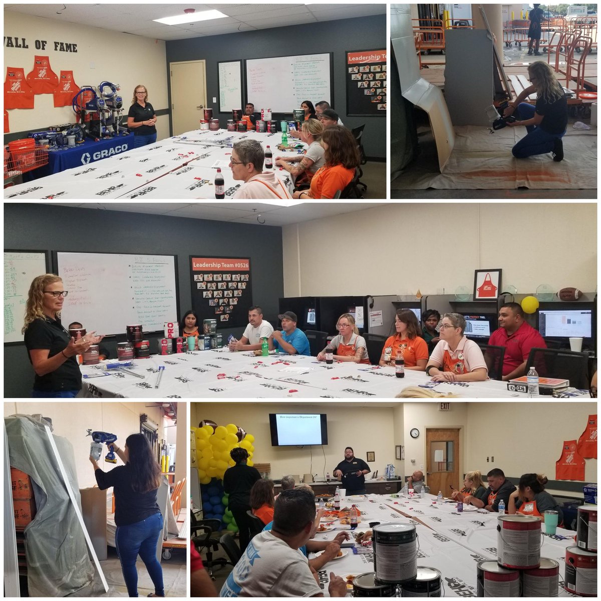 We had a great class today here at the Big 0526. Thank you to Behr and Graco for an amazing day of training.
