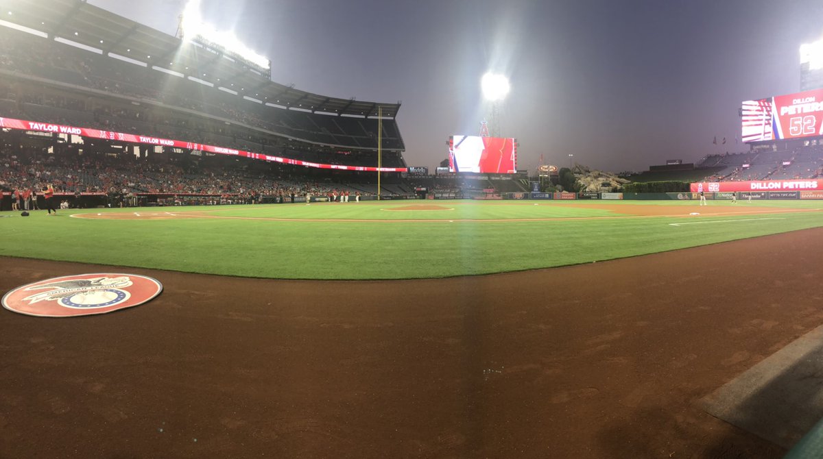 DALLASBRADEN209's tweet photo. View from the office. #LetsGoOakland https://t.co/9AtPilDBDc
