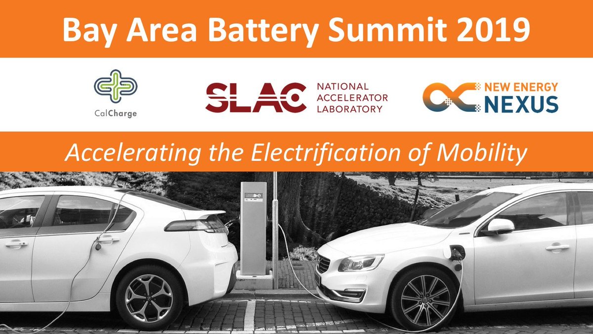 Registration is now open for the Bay Area Battery Summit! Join us on November 13 to discuss the role of batteries in accelerating the electrification of mobility.  Register here: batterysummit2019.splashthat.com