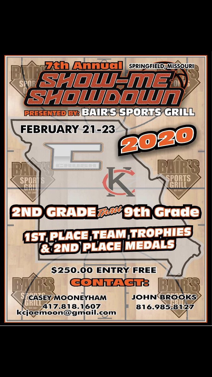 7th Annual Show-Me Showdown
Great Event For All Levels Of Teams