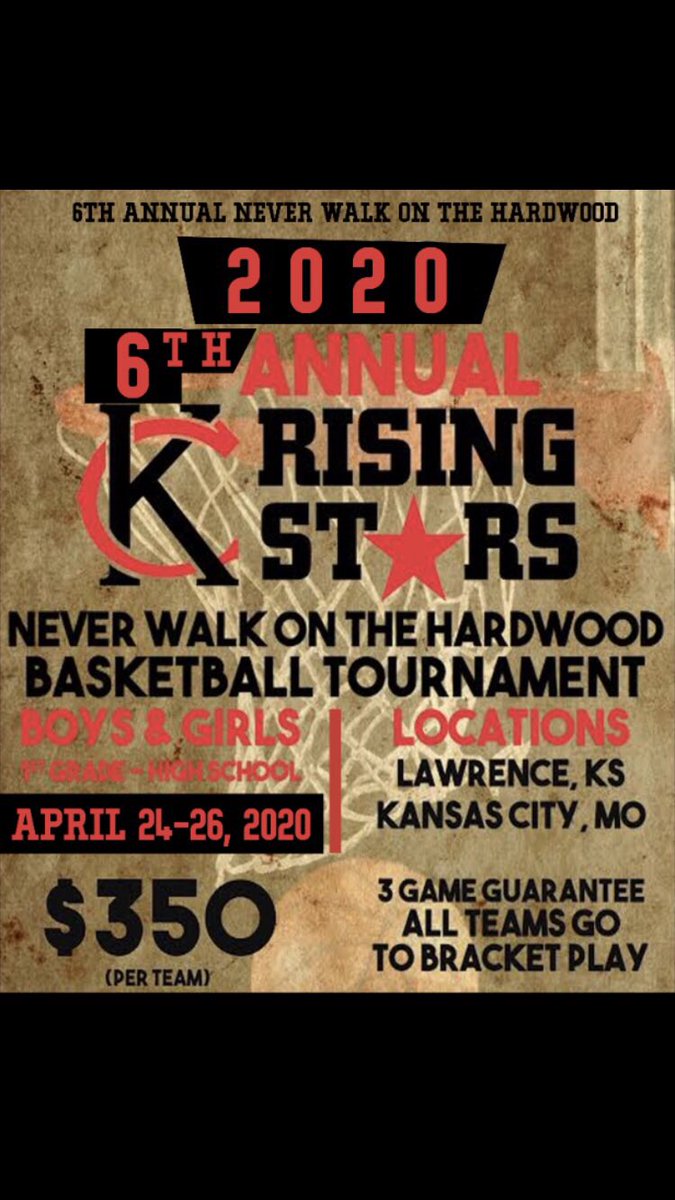 6th Annual Never Walk On The Hardwood 200+ Teams Every Year 
If You’re Looking For A Well Ran Event With Great Competition, You Don’t Want To Miss Out On This