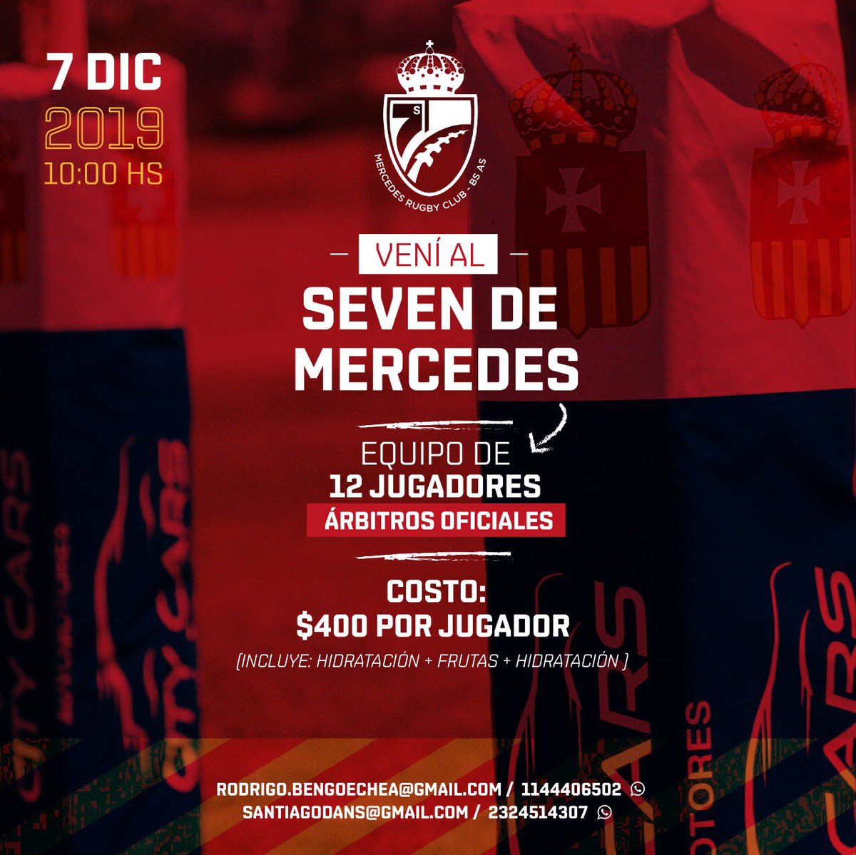 Saliiiimos!!! No te lo podes perder!!! 

7 de Diciembre!!!...
#sevendemercedes
#FiestaAustraliana
