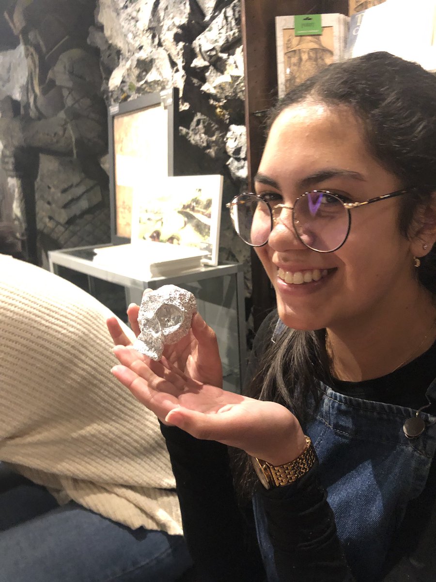 TechnologyEdScc's tweet photo. @WetaWorkshop tour and sculpture session. Design processes and hand on activity. @StCuthberts #skulls #alfoil #part1 https://t.co/sZaBDX5lGd