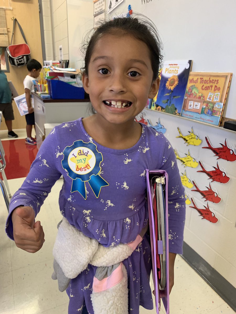 This girl rocked it out in ESL today! Love seeing students at their best! She deserves a BIG shout out! So proud of her! <a href="/SCE1stGrade/">SCE 1st Grade</a>
