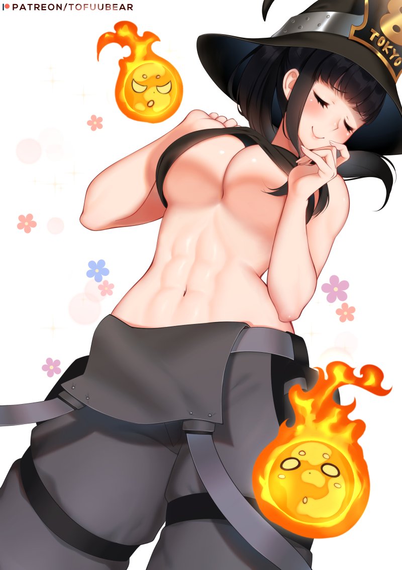 ...patreon.com/tofuubear http://gumroad.com/tofuubear #abs #fireforce.