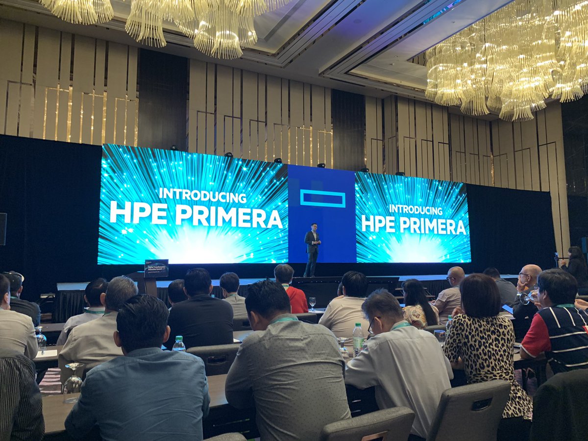 TonyPhukan's tweet image. HPE Primera - Mission Critical Storage! #hpedtis19 - now available in Malaysia #hpeprimera