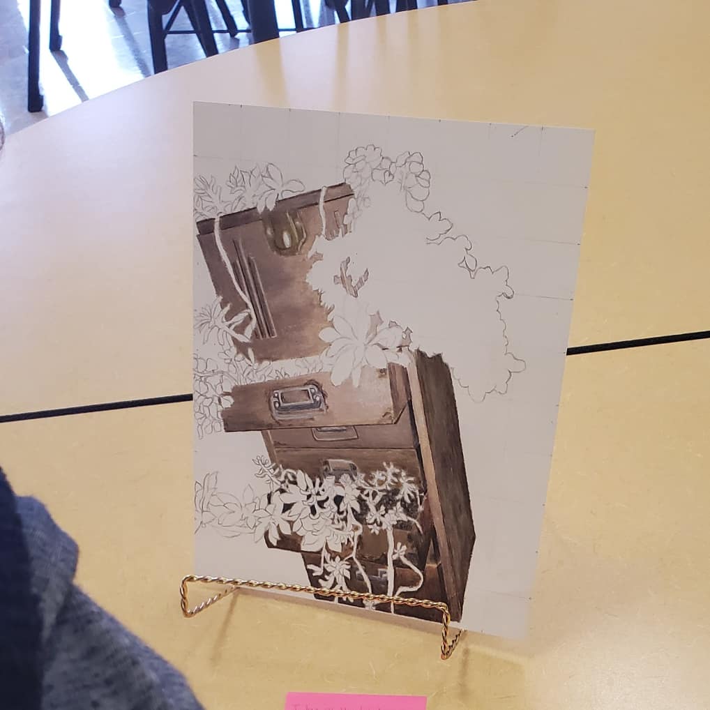 art_with_o's tweet image. Advanced art students first in progress crit!#weareone #neighborlypride #fhsartists #wip #chiaroscuro