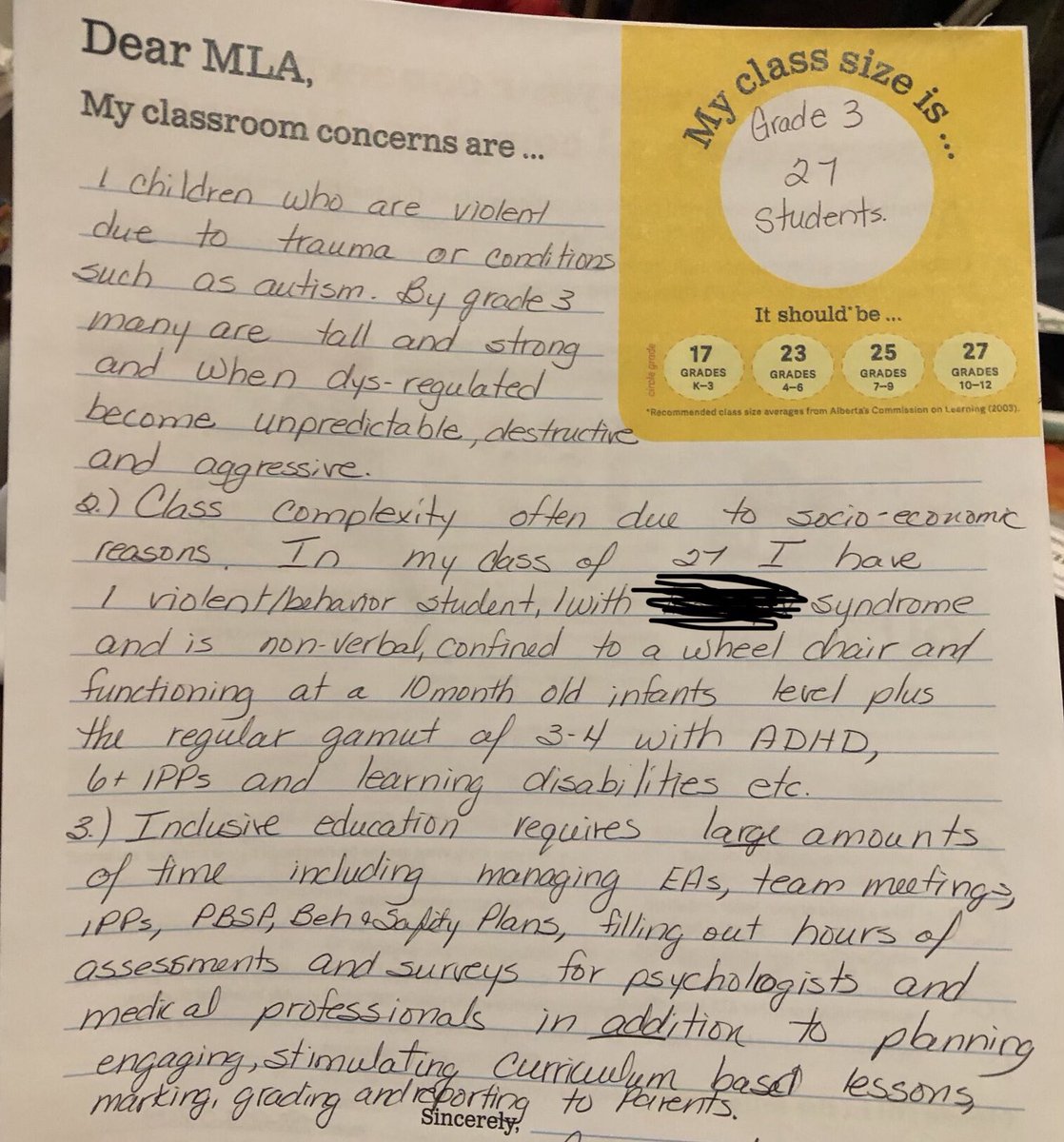 senoragagnon's tweet image. #MyClassSizeIs #AbEd @MarieFrRenaud