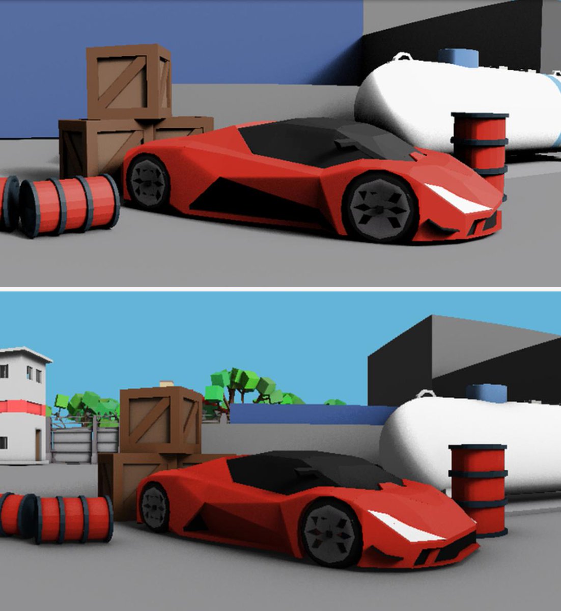 Scriptonroblox On Twitter Had Some Extra Time Today To Work On The Roblox Studio Renderer Robloxdev Today I Focused In Color Science Shading Before Top After Bottom Https T Co O0e2ylzhdo - cutimized happy home in robloxion roblox