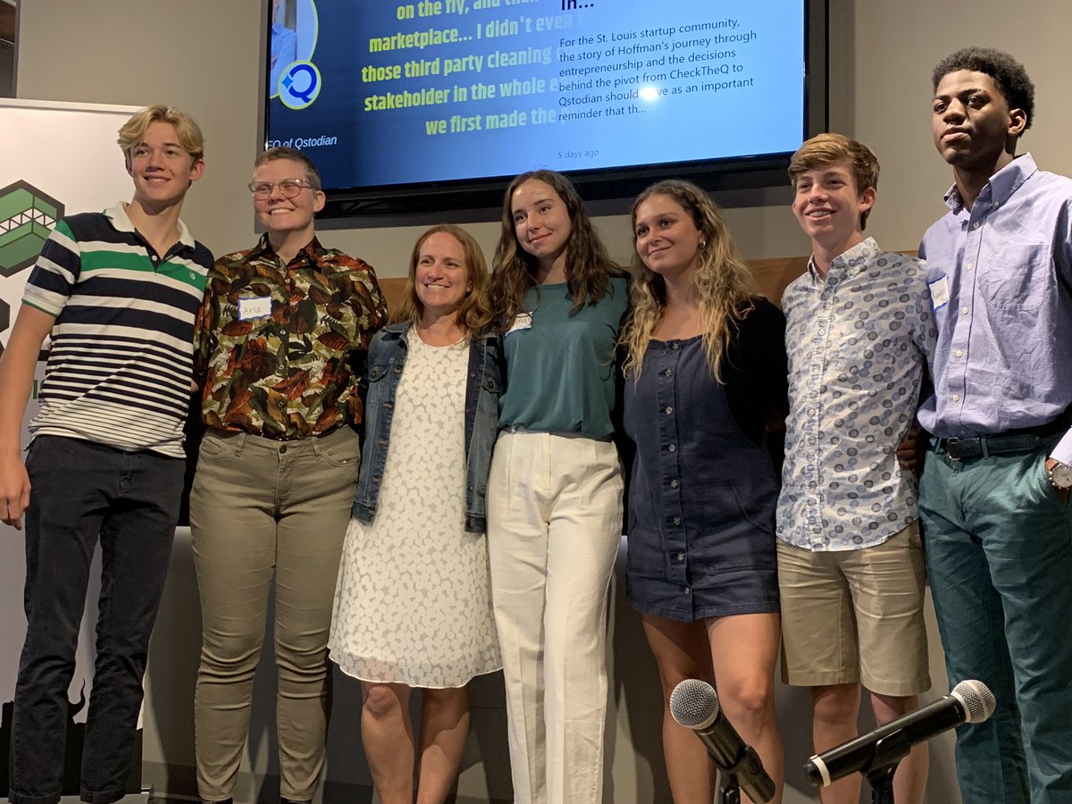 Lynnear3's tweet image. So proud of these amazing Principians.  Their voices were clear and inspiring tonight at the Youth Climate Panel at T-Rex.  #prinprogress @PrincipiaSchool