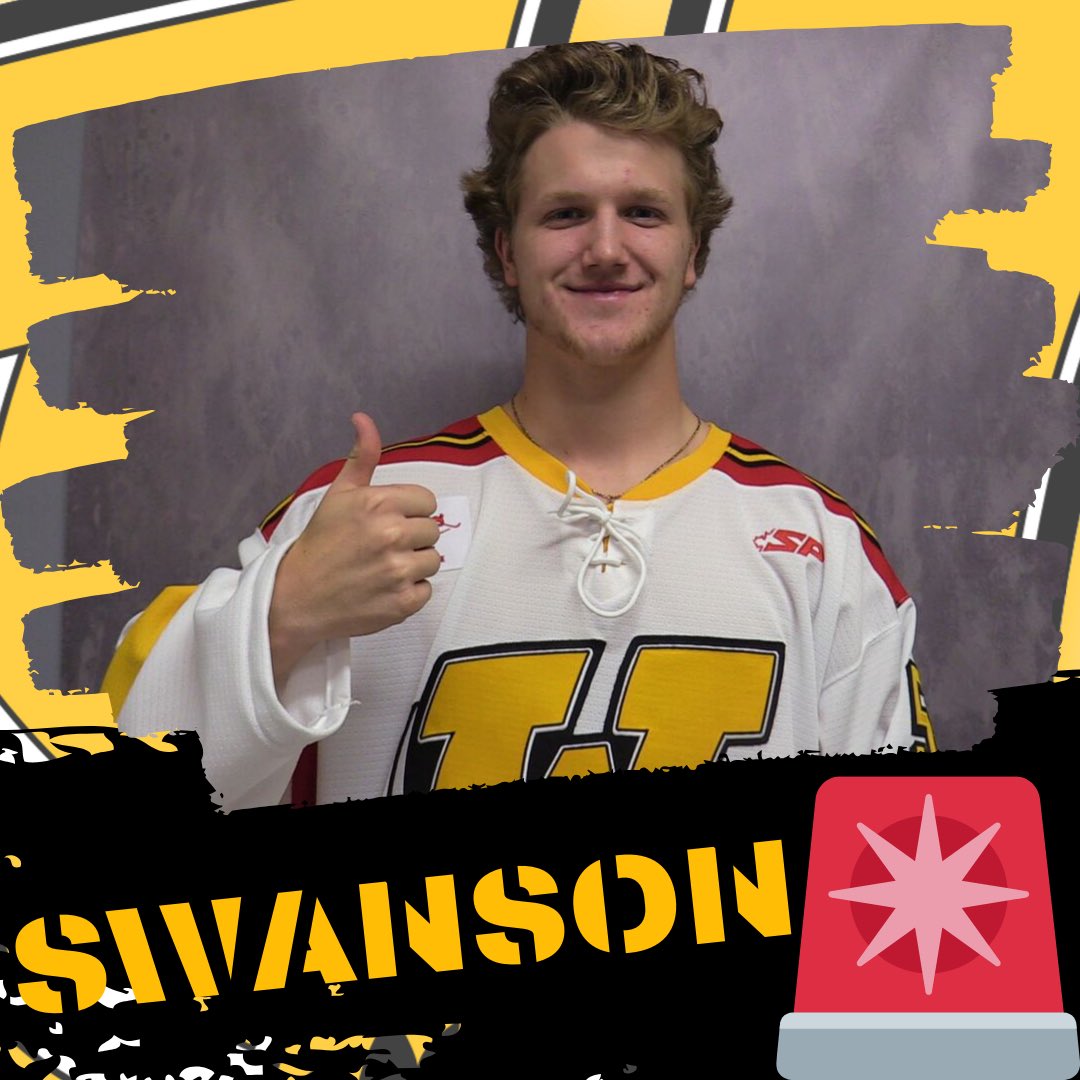 mjhlWolverines's tweet photo. GOAL | Matt Swanson hammers one into the empty net and the Wolverines take a 4-2 lead with 56 seconds to play!

Unassisted!

#ProtectOurDen https://t.co/zDwAq7z4nK