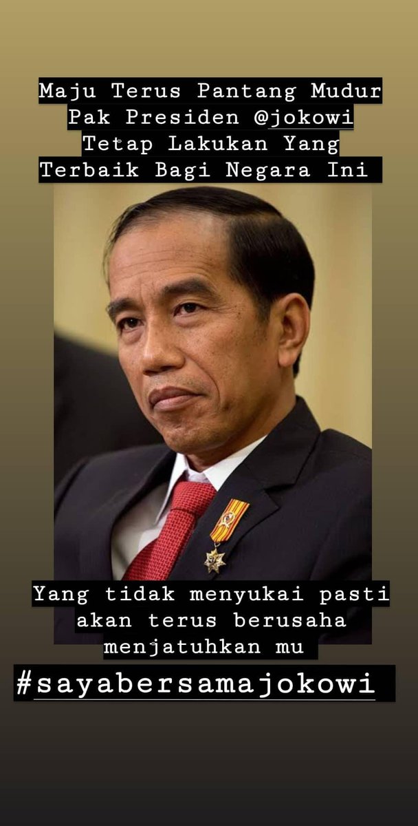 Ericdaniel73's tweet image. #sayabersamajokowi
#SayaBersamaJokowi 
#SayaBersamaJokowi 
#SayaBersamaJokowi 
#SayaBersamaJokowi
