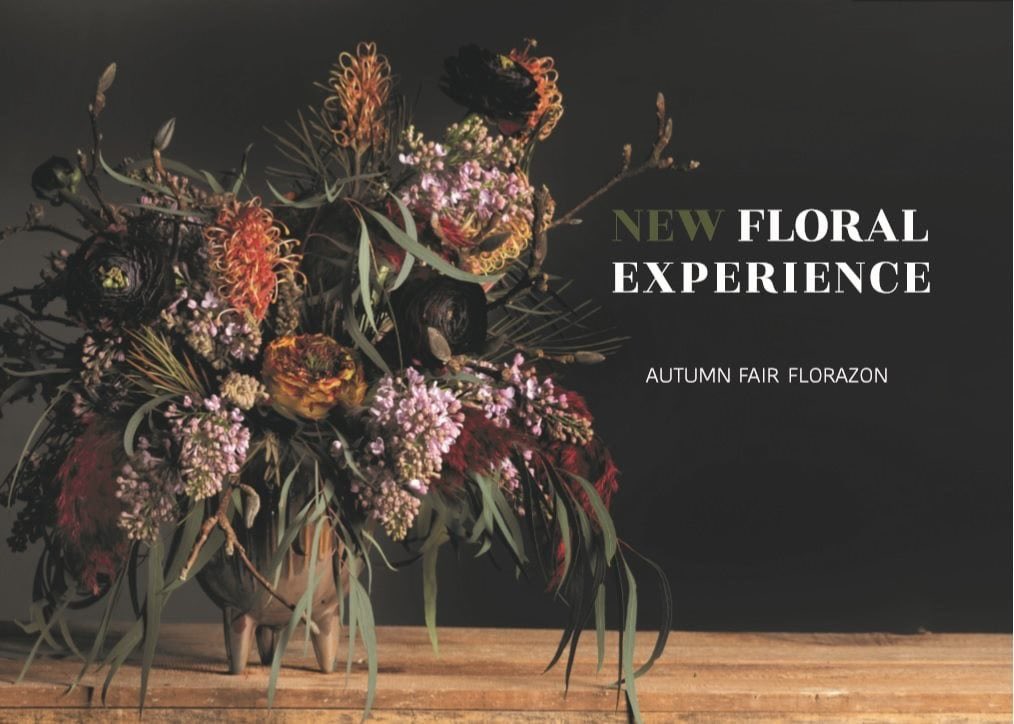 Welkom op onze najaarsshow NEW FLORAL EXPERIENCE. Een florale beleving met volop inspiratie voor najaar, winter en kerst! 

Alleen voor vakbezoekers, gratis kaarten en info via florazon.nl