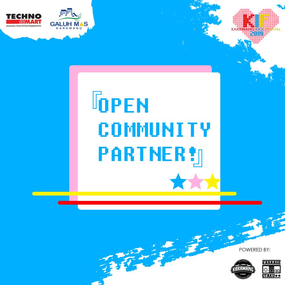 Open Community Partner for #karawangidolfest2019!

More information:
Ryan - 089648339577 (WA)

#karawang #event #eventkarawang #karawangidolfest #kif #idol #aidoru #communitypartner #opencommunitypartner