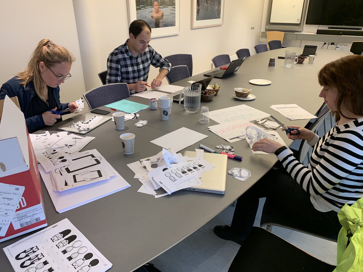 Jaziar's tweet photo. We are preparing exciting Design Thinking workshop in @uiagder Kristiansand for @VRHighEducation Erasmus Plus project with  @uni_li @RGStieglitz @unidue. Thanks to @JenniferFr0mm @majchrzak_tim and Charlotte Fone for the support! https://t.co/P4m0SHMh5b