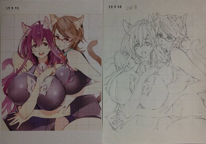 模写2回目。
以前も書きましたが、本気でモノにしたい絵は、同じ絵を何回も模写して覚える。 