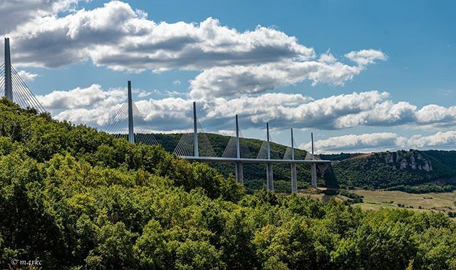 After years of driving over, this year I stopped to grab a photo. #viaduct #landscapephotography #millauviaduct #millau ift.tt/2lpxfBP