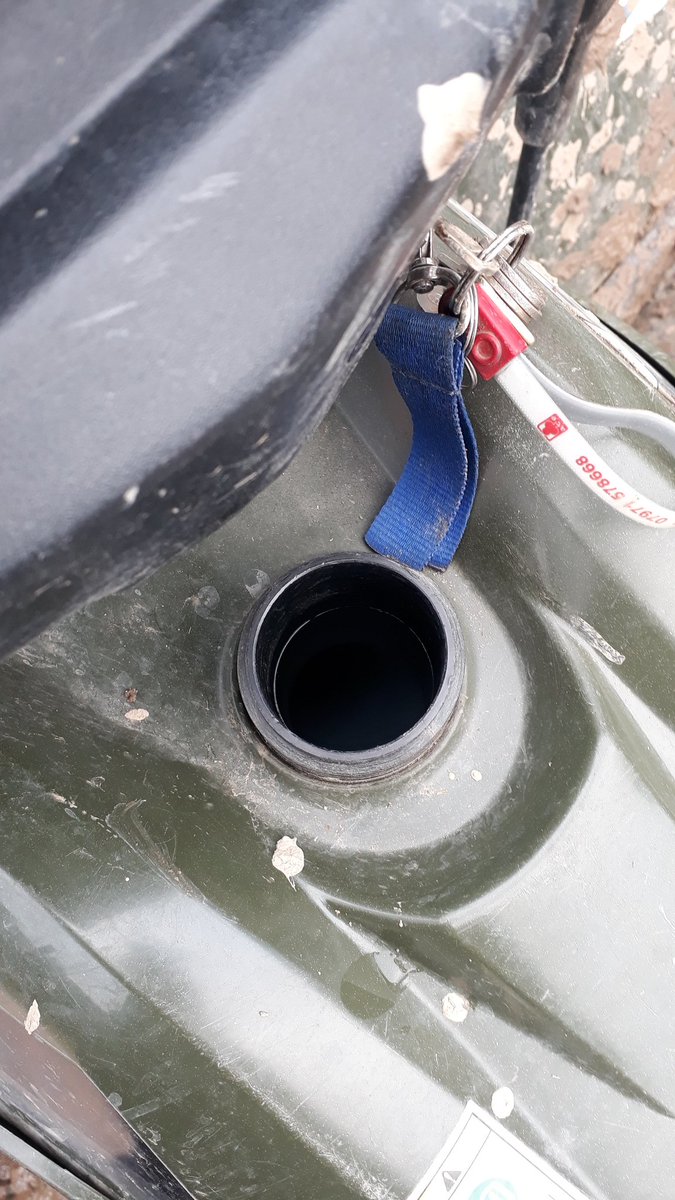 ACQuinney's tweet image. That feeling when 2miles from home on the quad checking stock and the fuel gauge says 1/2 full but it talked politics  #splutter but made it home just