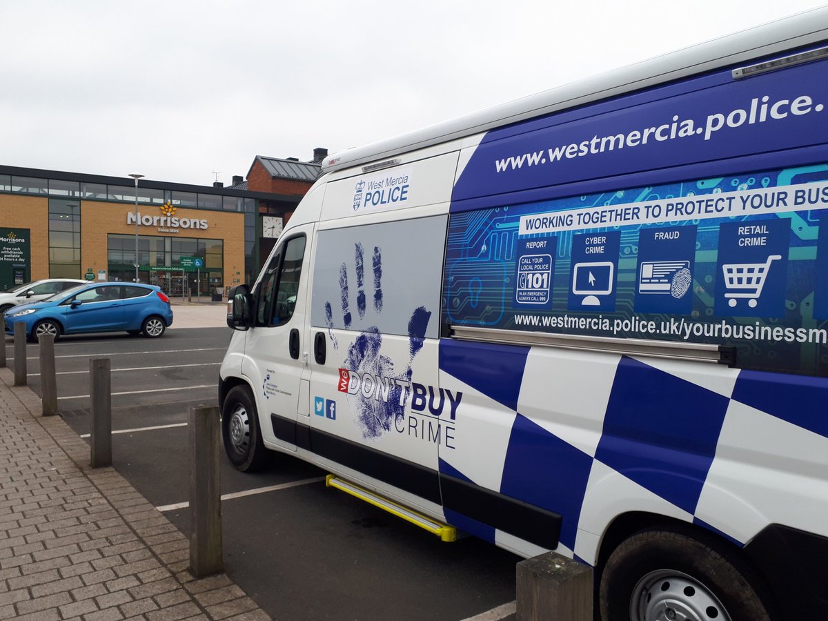 LawleyCops's tweet photo. Come and speak to your local SNT at Morrison's Lawley from 11:15hrs  #haveyoursay #localpolicing https://t.co/eskrRUA1oK